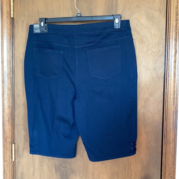 Napa Valley short navy blue comfort waistband pull on short 18W - Picture 7 of 15